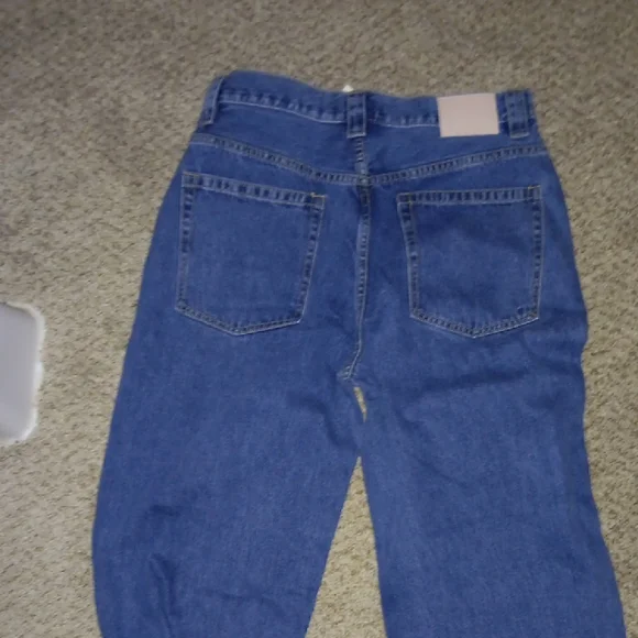 Women's Blue Flare & Wide Leg Jeans - Picture 4 of 4